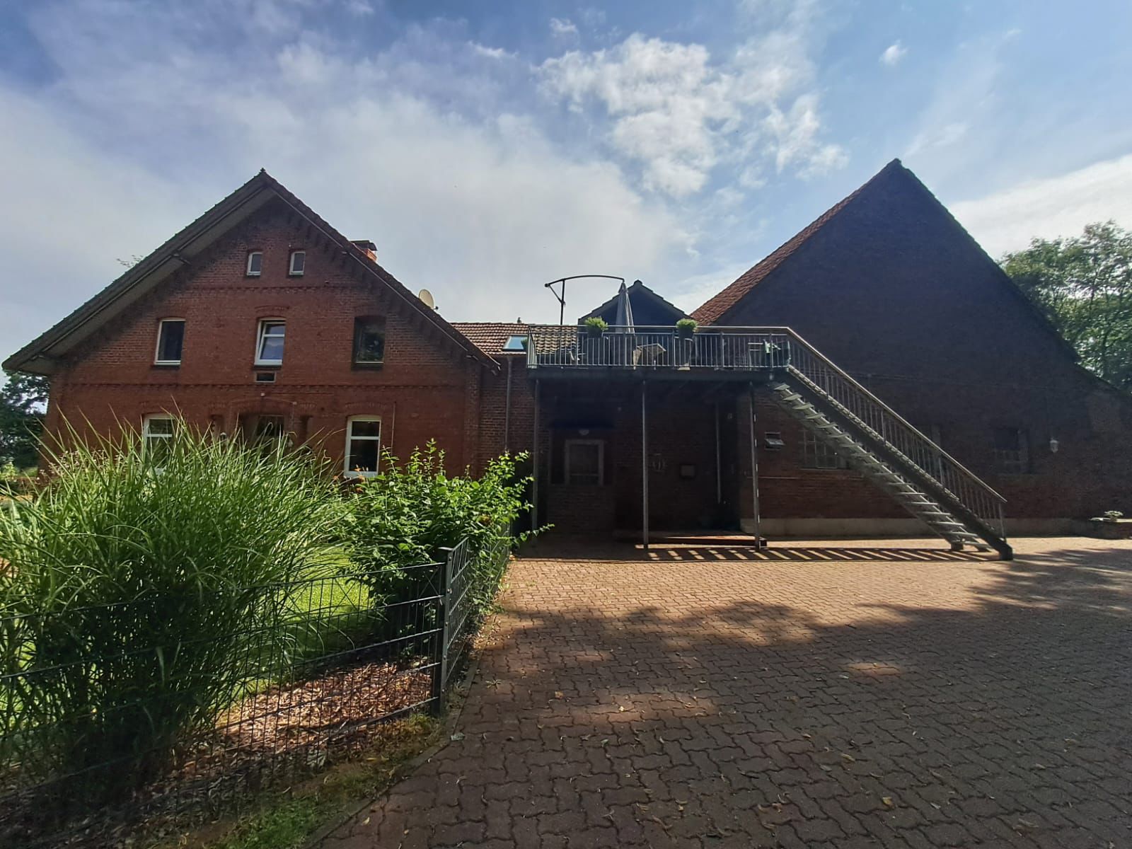 Anbaufläche der Heidelbeerplantage Demeterhof